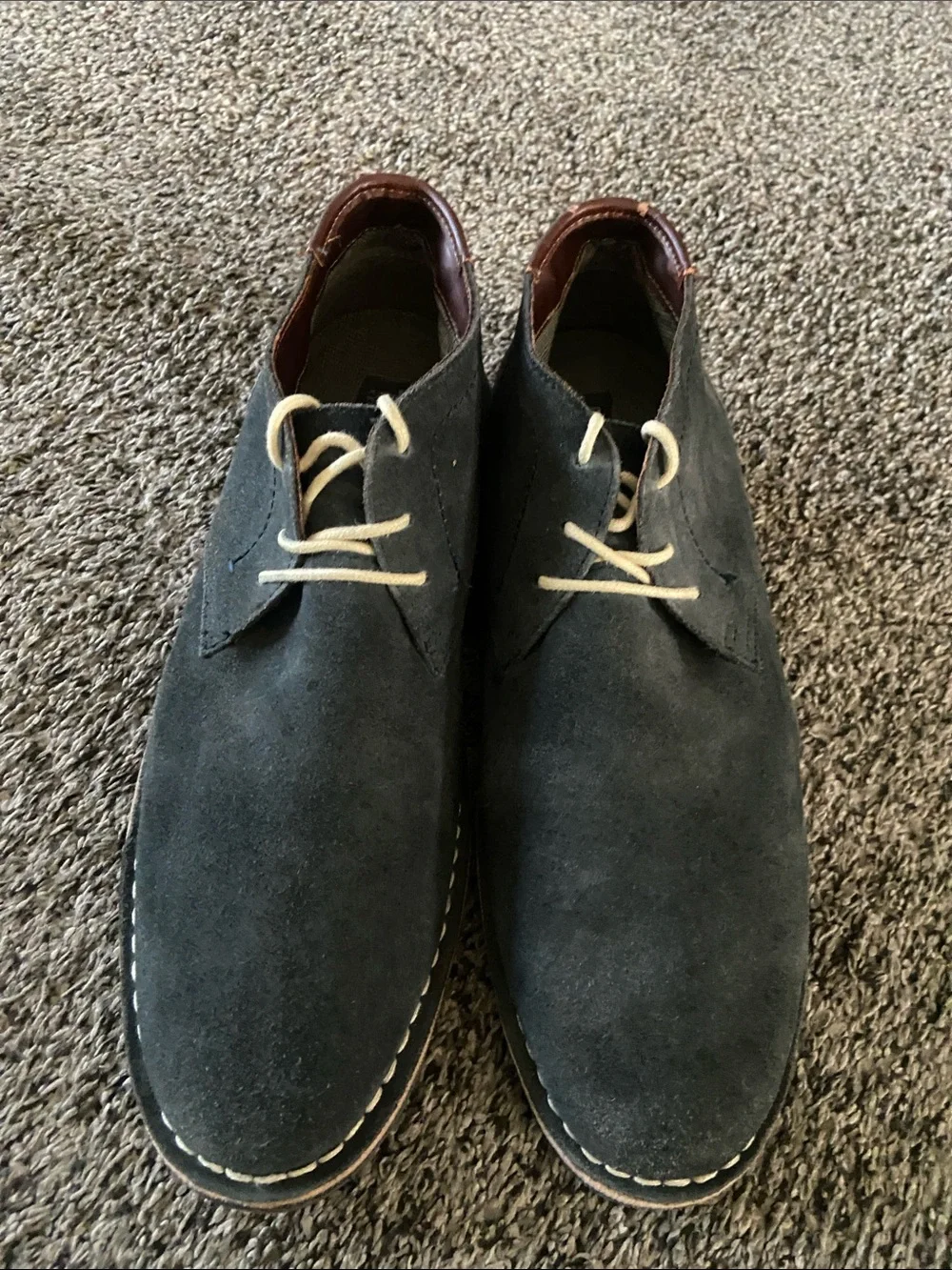 Kenneth Cole Reaction Men's Desert sun chukka boots size 13 green leather suede